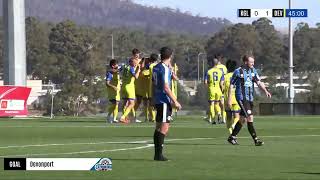 NPL Summer Cup Final Kingborough v Devonport Goal Highlights [upl. by Valle]