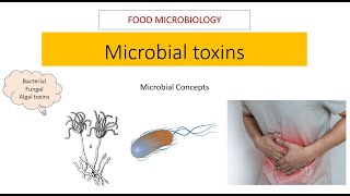 Microbial toxins  Bacterial Fungal Algal toxins  FOOD MICROBIOLOGY  Food associated toxins [upl. by Drolyag172]