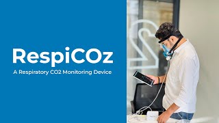 RespiCOz  A Respiratory CO2 Monitoring Device by Brainiac Healthcare capnography respicoz [upl. by Eeroc]