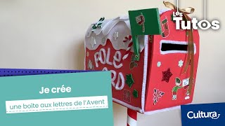 Tuto  Je crée une boîte aux lettres de l’Avent​ [upl. by Anahahs]