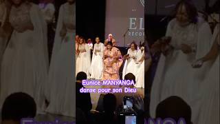 eunicemanyangalizibaofficiel danse pour son Dieu 😍 live à paris [upl. by Ocsicnarf]