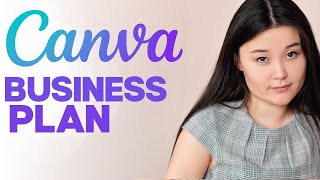 How to Create a Professional Business Plan on Canva 2025 [upl. by Festus]