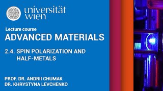 Advanced Materials  Lecture 24 Spin polarization and half metals [upl. by Latoye]