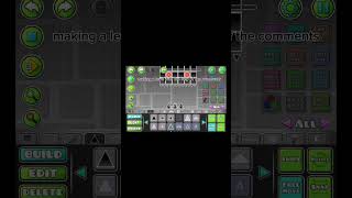 making a gd level with the help of the comments I day 3 shorts geometrydash [upl. by Dukey]