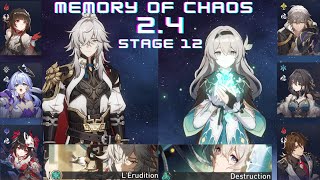 E0 Jing yuan amp E6 Firefly New Memory of Chaos Honkai Star Rail [upl. by Leonhard731]