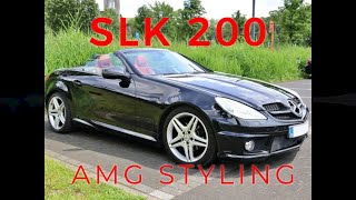 SLK 200 Kompressor AMG Styling [upl. by Ahseinar147]