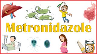 MetronidazoleFlagyl  Mechanism Of Action Indications Adverse Effects amp Contraindications [upl. by Adran244]