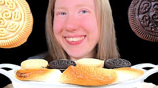 ASMR MARSHMALLOW DIP amp OREOS MUKBANG EATING SOUNDS [upl. by Jasmina]