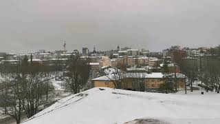 Lappeenranta in winter January 2024 [upl. by Persis]