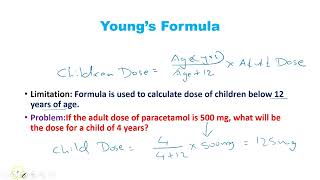 Posology Pediatric dose calculations  Formula with few solved examples Dhamak Vikrant Murlidhar [upl. by Erde]