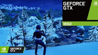 Fortnite on GTX 1650 4GB Performance Mode 1000 FPS Lowest Settings [upl. by Tierney]