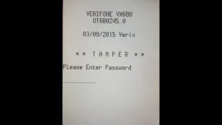 VERIFONE POS TAMPER MESSAGE REMOVAL VIRAL [upl. by Claudette417]