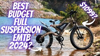 5 Best Budget Full Suspension E Mountain Bikes 2024 [upl. by Dibb]