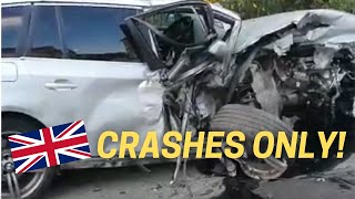 UK Car Crashes Compilation 1  Crashes accidents amp wrecks only [upl. by Ettolrahs]