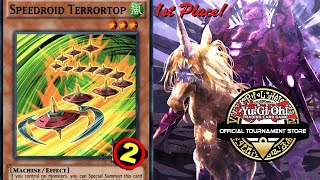 YuGiOh 1st Place Mat Tournament Speedroid Deck Profile 2024Destin K [upl. by Mcculloch]