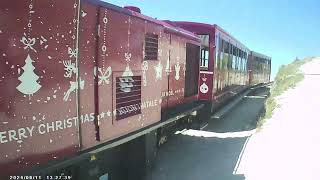 Travelling up the Schafberg on Schafbergbahn cog railway [upl. by Nigem]