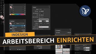 InDesignTutorial Den eigenen Arbeitsbereich einrichten [upl. by Canale]