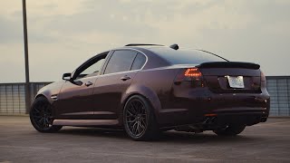 Cammed Pontiac G8  My First Car Feature Video [upl. by Nahallac]