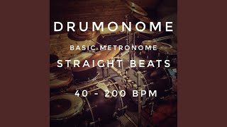 80 BPM Straight Drum Beat [upl. by Suzanne291]