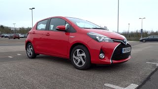 2015 Toyota Yaris 15 VVTi Hybrid Icon StartUp and Full Vehicle Tour [upl. by Danice]