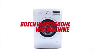 Bosch Serie  6 wasmachine WAT28640NL  Productvideo  MediaMarkt [upl. by Aitrop]