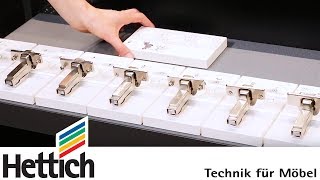 Intermat hinge series technical briefing by Hettich [upl. by Agrippina]