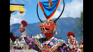 Sangay Lingpai Nga Cham  Tamshing  Tshechu  Bumthang [upl. by Taam]