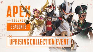 quotUPRISINGquot Collection Event All Skins  Apex Legends Season 19 [upl. by Nealson]