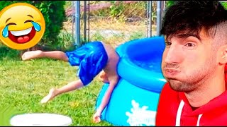 Niños chistosos jugando piscinas de agua amp albercas  Videos De Risa 2020 nuevos 😂 Videos Graciosos [upl. by Siradal]