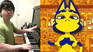 Camel by Camel on Piano Egyptian Cat Animal Crossing Song [upl. by Enitsirhk]