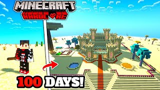 I Survived 100 days in DESERT with NO END in Minecraft Hardcore [upl. by Alyahsal325]