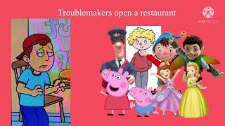 Troublemakers open a restaurant [upl. by Tilly435]