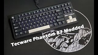 Tecware Phantom 87 Modded  Feker Holy Pandas Overview [upl. by Mcmurry]