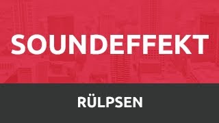 SoundEffekt  Rülpsen • Burp HD [upl. by Edya]