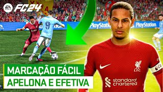 FC 24  🔥Como SE DEFENDER de FORMA FÁCIL e EFICAZ 🎮 TUTORIAL DE MARCAÇÃO [upl. by Shaikh]