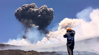 Most SCARY Volcano Eruptions Caught On Camera [upl. by Beera]