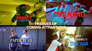 Prevues of Coming Attractions  4 Fake Movie Trailers 2015 [upl. by Graces]