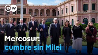 Presidentes de Mercosur acogen a Bolivia [upl. by Ellerol856]