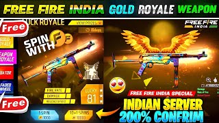 Free fire Next Weapon Royal 100 Confirm ✅🥳  Fire New Event  Ff New Event  Ff new event today [upl. by Eilram]