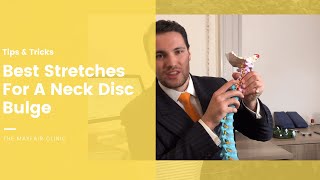 Best stretches for disc bulge in neck  Herniated disc neck stretch [upl. by Mw130]