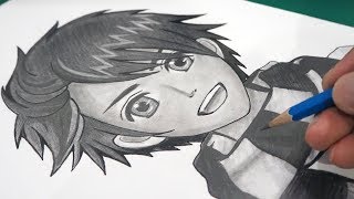 How To Draw a Anime Boy Step By Step For Beginners [upl. by Ayor677]