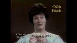 A Chat With Glendora 4890 show 4000 Glendora on David Letterman 1987 laugh riot [upl. by Yesor]