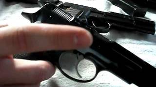 Browning Hi Power vs CZ75 and some M1911A1 [upl. by Nawd]