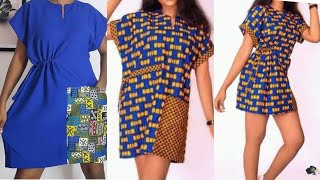 How to cut and sew a TRENDY DOLMAN DRESS [upl. by Elmo]