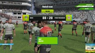 Rugby 20Stade Toulousain vs Brive Top 14 Match 15 France Rugby [upl. by Shamrao228]