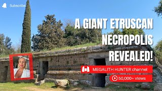 A GIANT ETRUSCAN Necropolis Revealed [upl. by Lirpa]