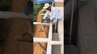 Eaves formwork carpentry production process [upl. by Noraed]