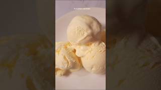 IM OBSESSED WITH THIS 3 INGREDIENT VANILLA ICE CREAM icecream icecreamrecipe trendingicecream [upl. by Keri907]