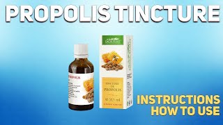 Propolis tincture how to use How and when to take it Who cant take Propolis [upl. by Nosredna]