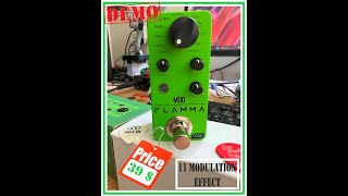 FLAMMA FC05 Modulation MultiEffects Pedal Quick Demo flamma thejhsshow guitargear [upl. by Edric632]